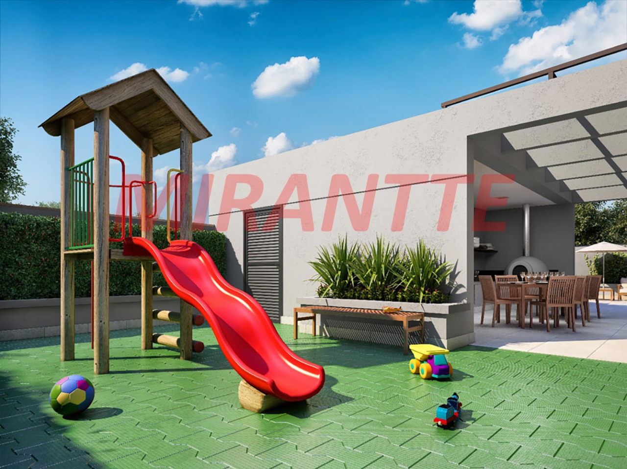 Apartamento de 69m² com 2 quartos em Santa Teresinha