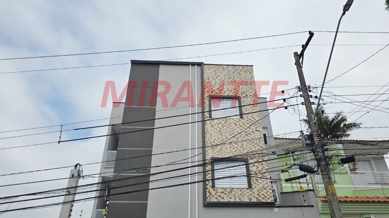 Apartamento de 40.4m² com 2 quartos em Vila Mazzei