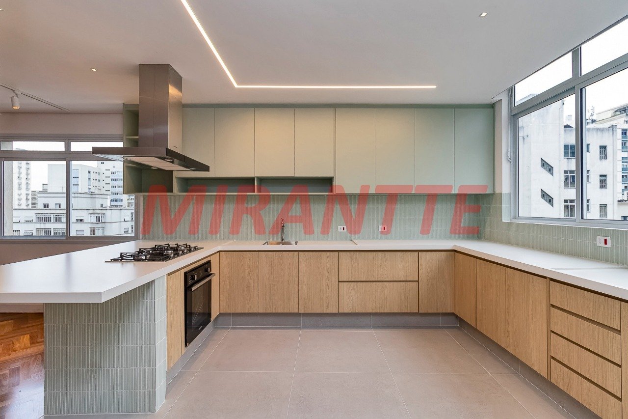 Apartamento de 230.48m² com 3 quartos em Higienópolis