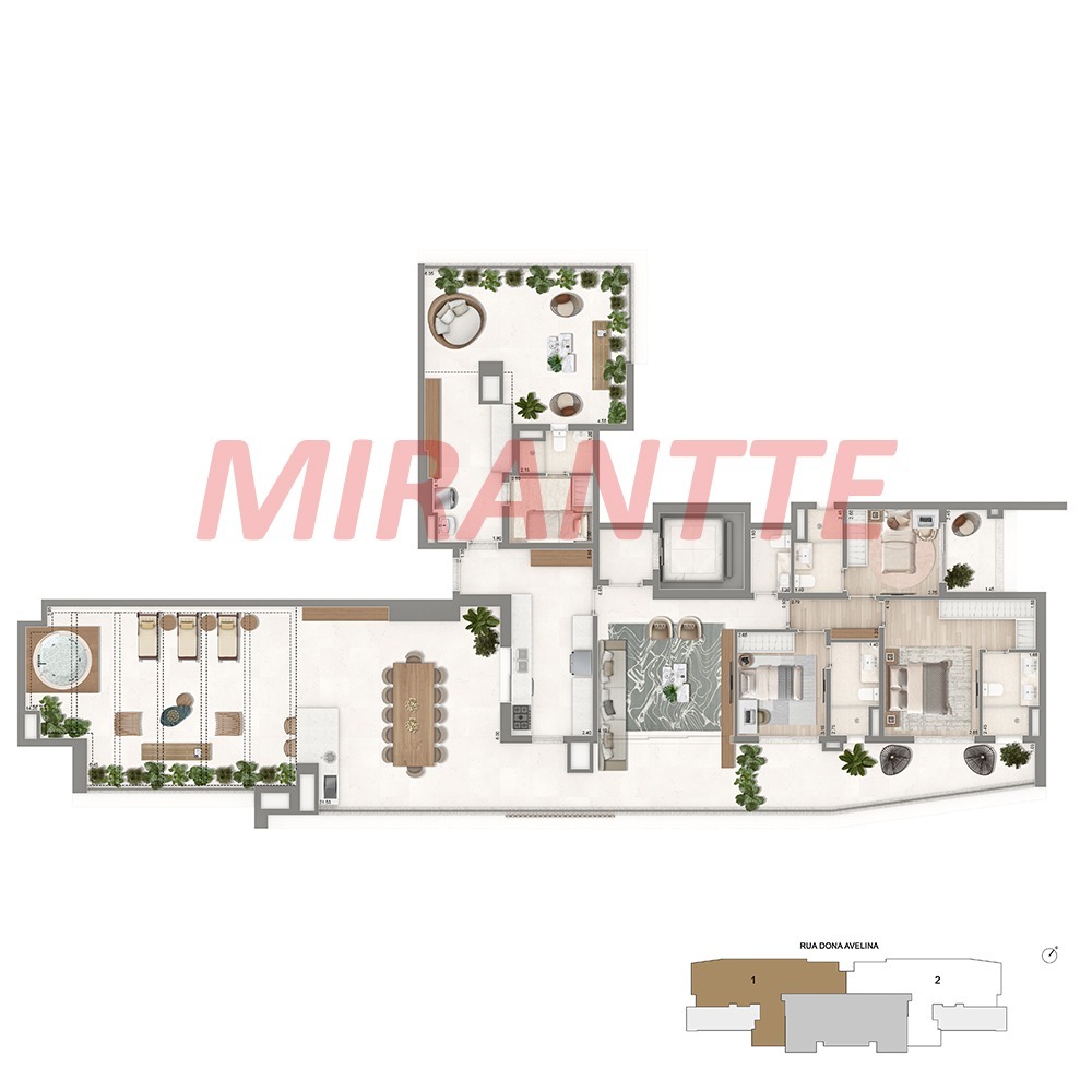 Apartamento de 76m² com 2 quartos em Vila Mariana
