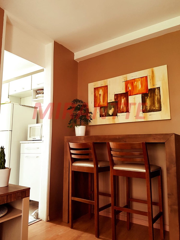 Apartamento de 46m² com 2 quartos em Luz