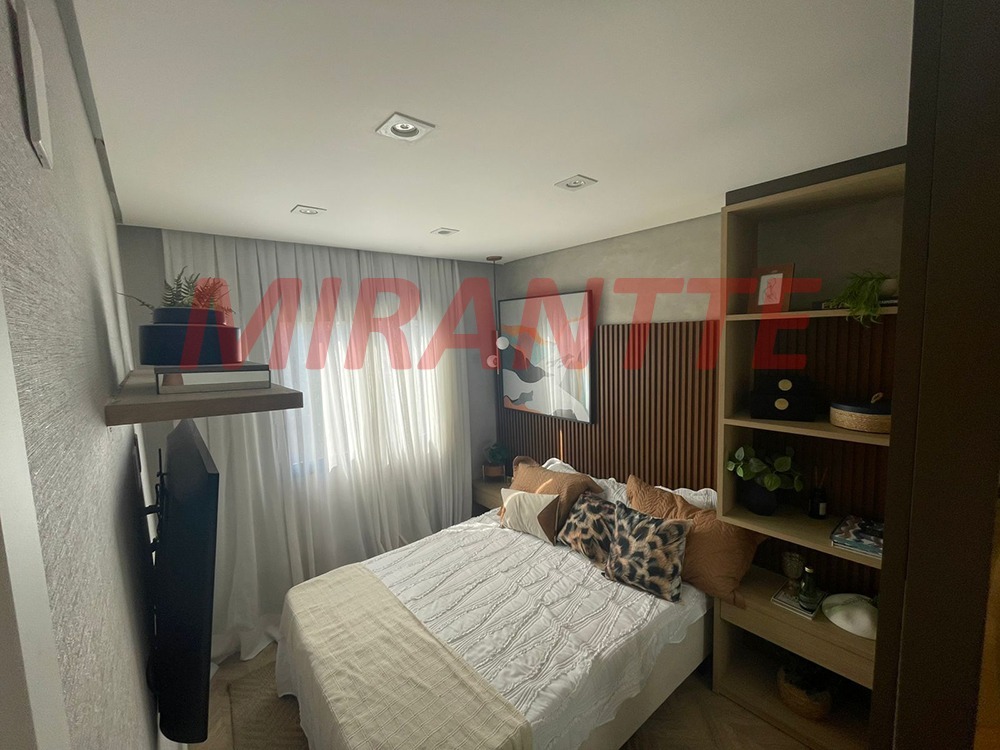 Apartamento de 42.95m² com 2 quartos em Vila Palmeiras