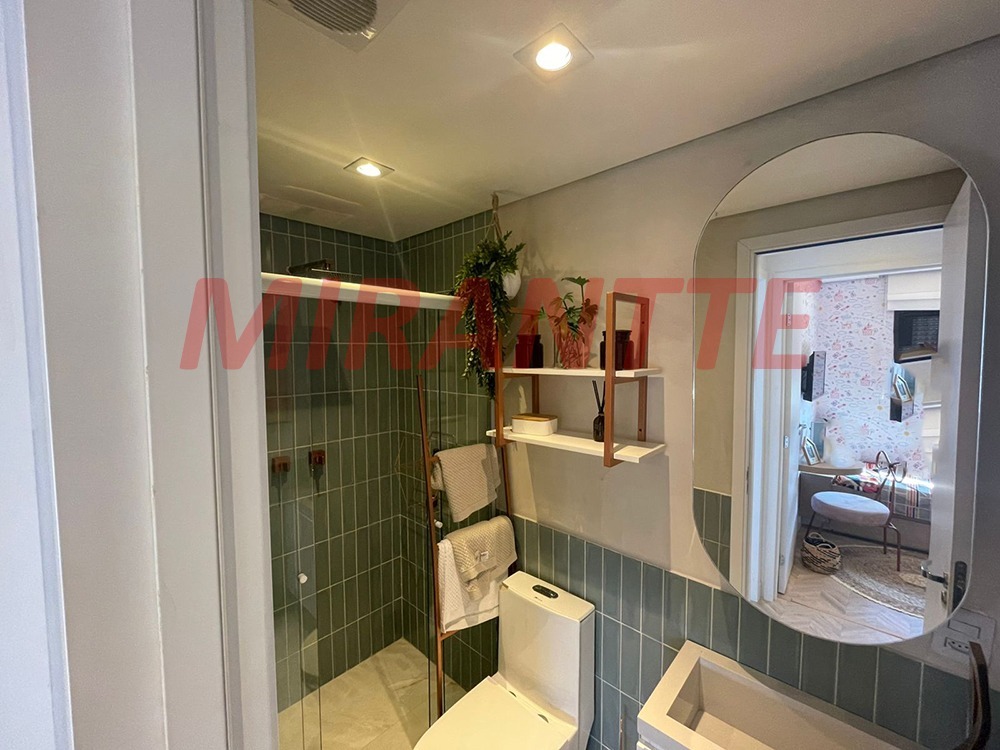 Apartamento de 42.95m² com 2 quartos em Vila Palmeiras