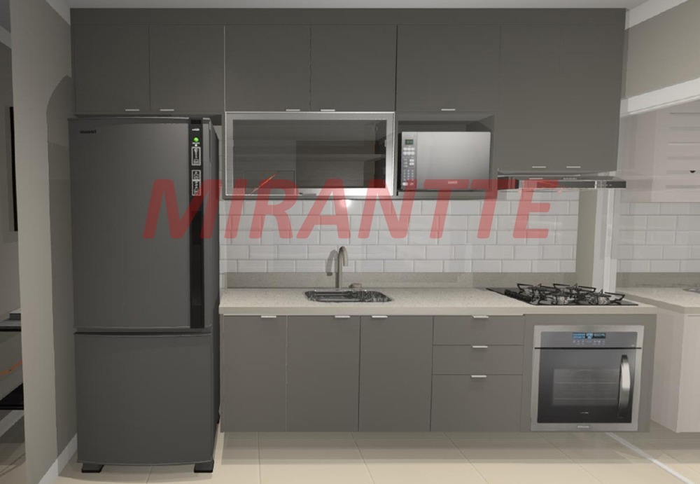 Apartamento de 75m² com 2 quartos em Santana