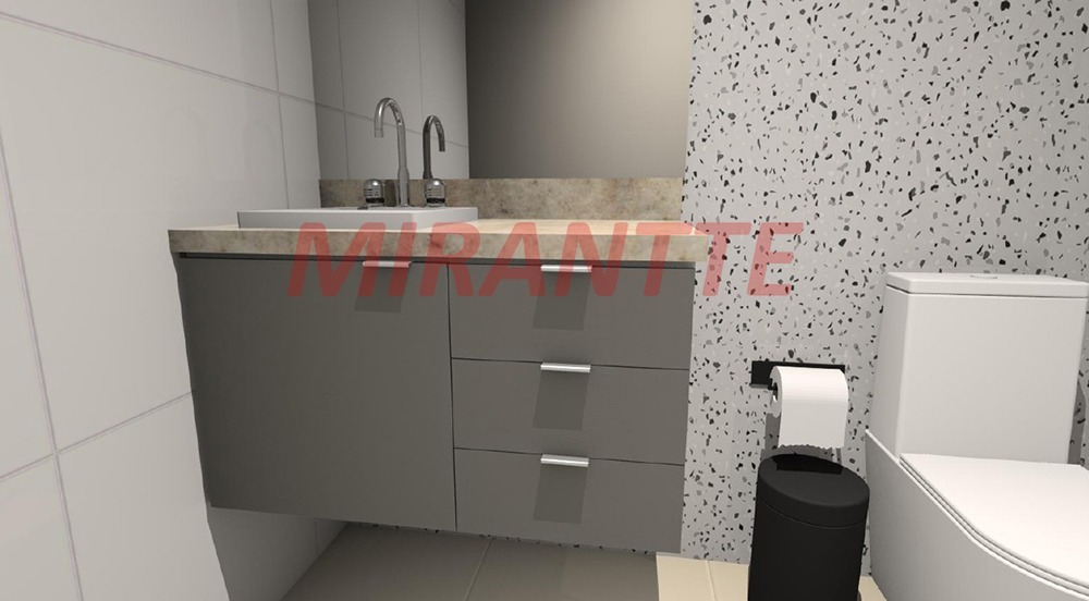 Apartamento de 75m² com 2 quartos em Santana