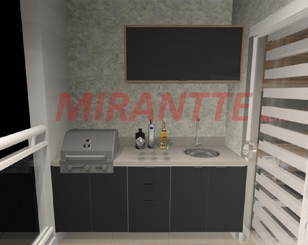 Apartamento de 75m² com 2 quartos em Santana