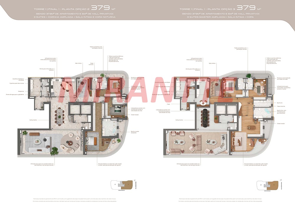 Apartamento de 400m² com 4 quartos em Pinheiros