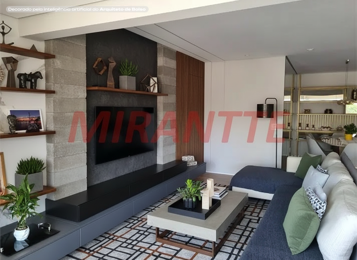 Apartamento de 134m² com 3 quartos em Santana