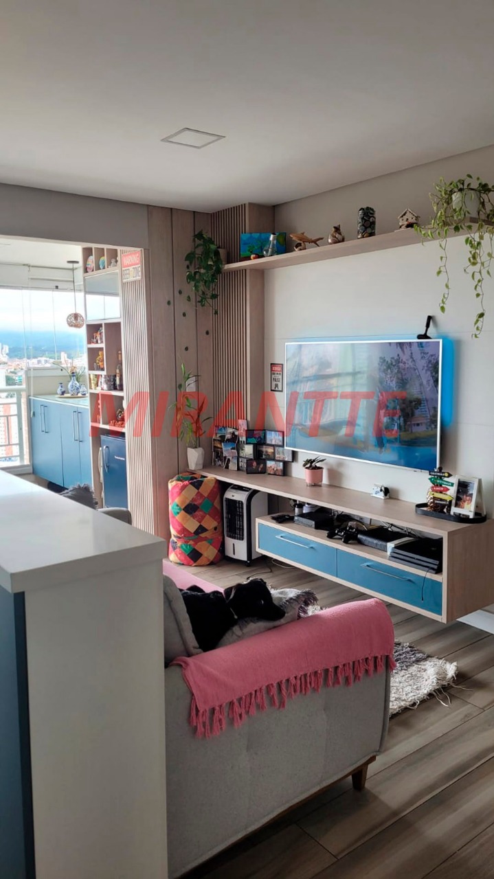 Apartamento de 59m² com 2 quartos em Vila Dom Pedro II