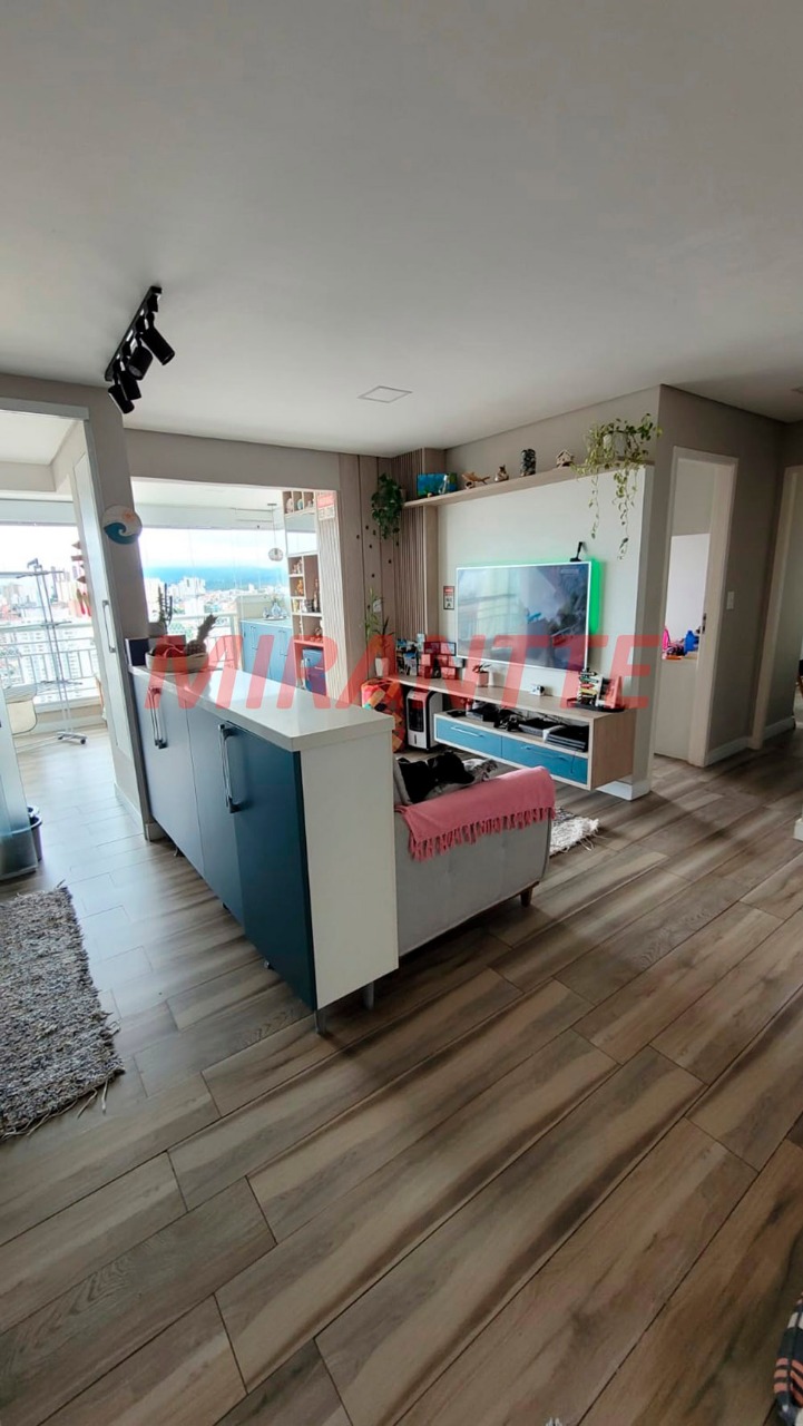 Apartamento de 59m² com 2 quartos em Vila Dom Pedro II