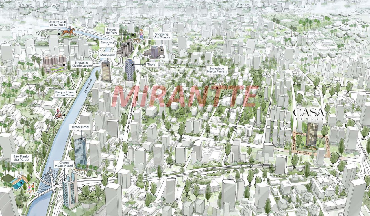 Cobertura de 436m² com 4 quartos em Brooklin