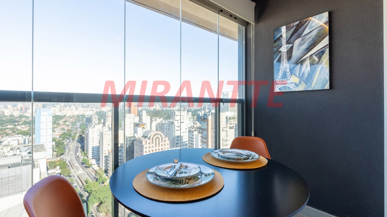 Apartamento de 28m² com 1 quartos em Jardim Paulista