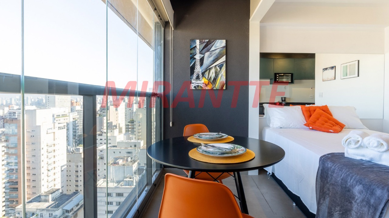 Apartamento de 28m² com 1 quartos em Jardim Paulista