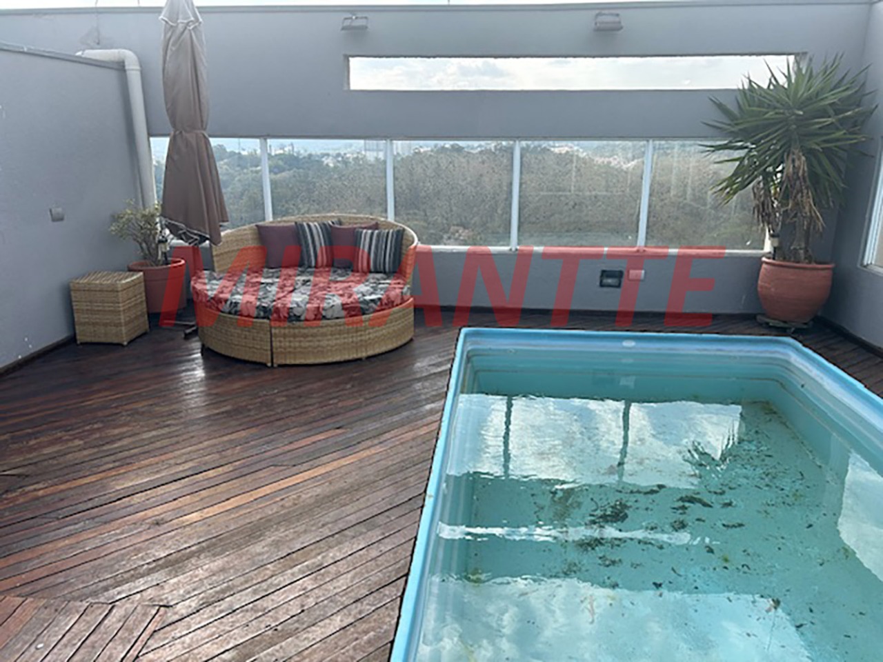 Cobertura de 130m² com 3 quartos em Horto Florestal