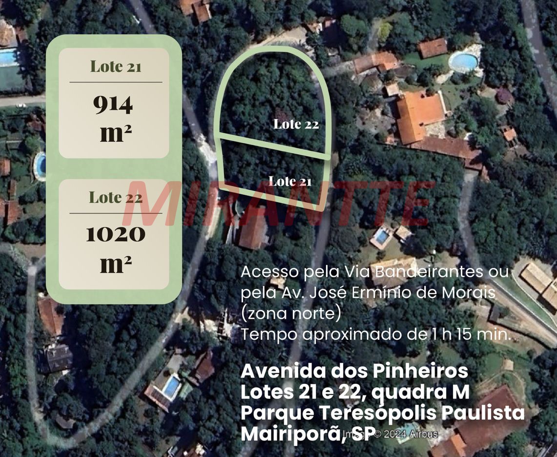 Terreno de m² em Roseira