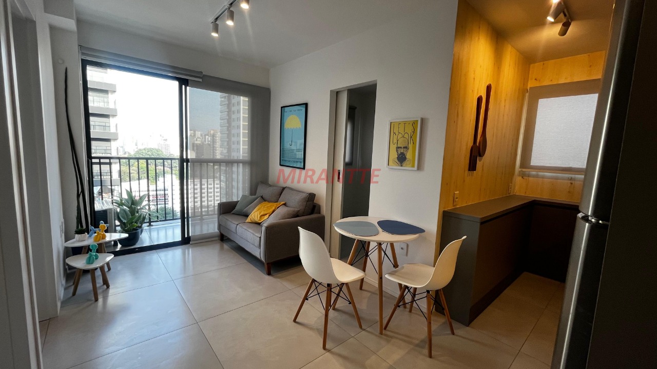 Studio de 40m² com 1 quartos em Água Branca