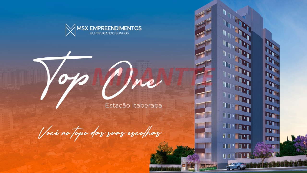 Apartamento de 32.1m² com 2 quartos em Itaberaba