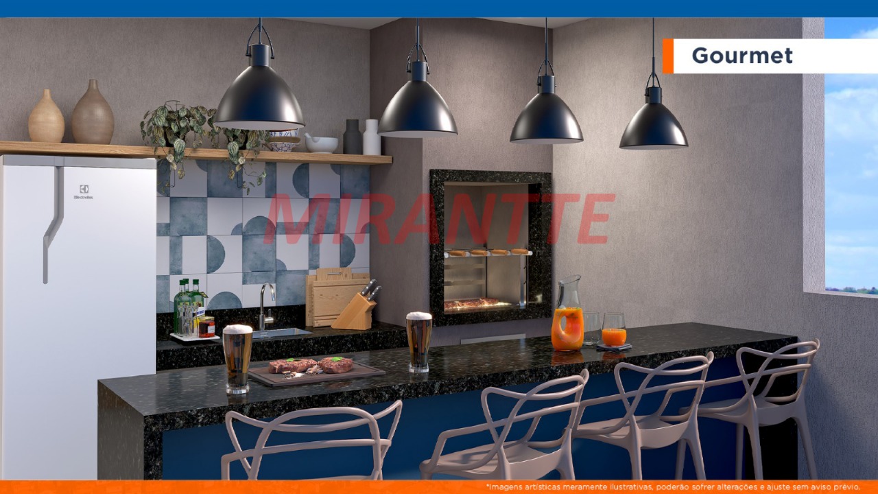 Apartamento de 32.1m² com 2 quartos em Itaberaba