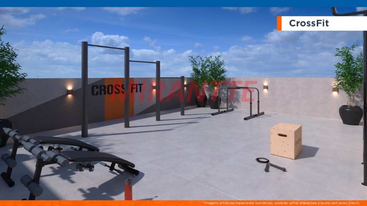 Apartamento de 32.1m² com 2 quartos em Itaberaba