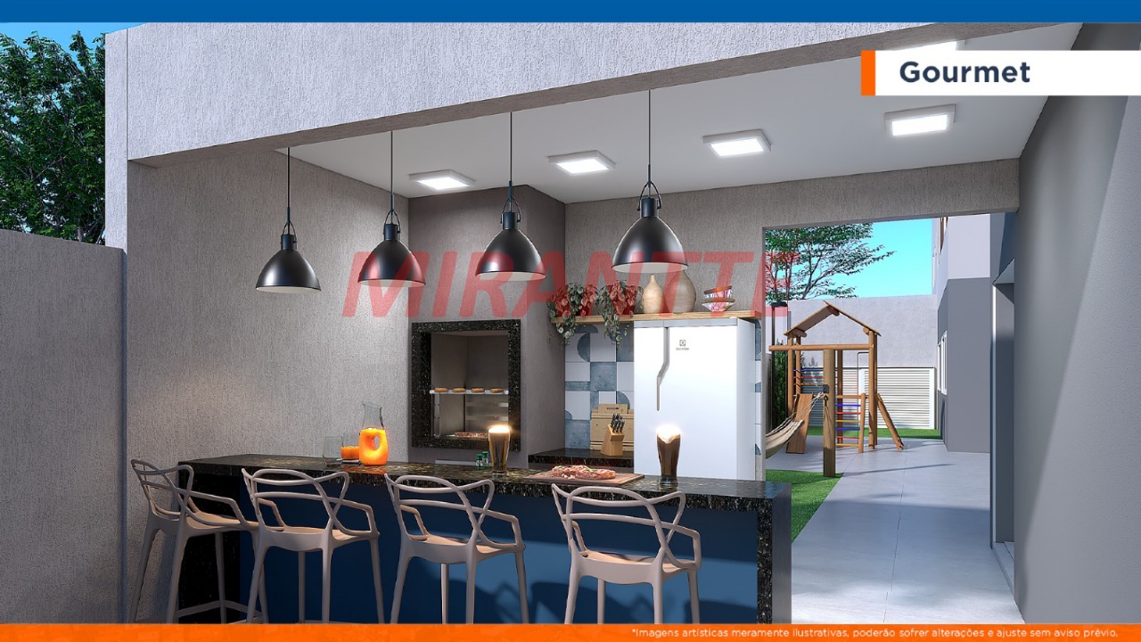Apartamento de 32.1m² com 2 quartos em Itaberaba