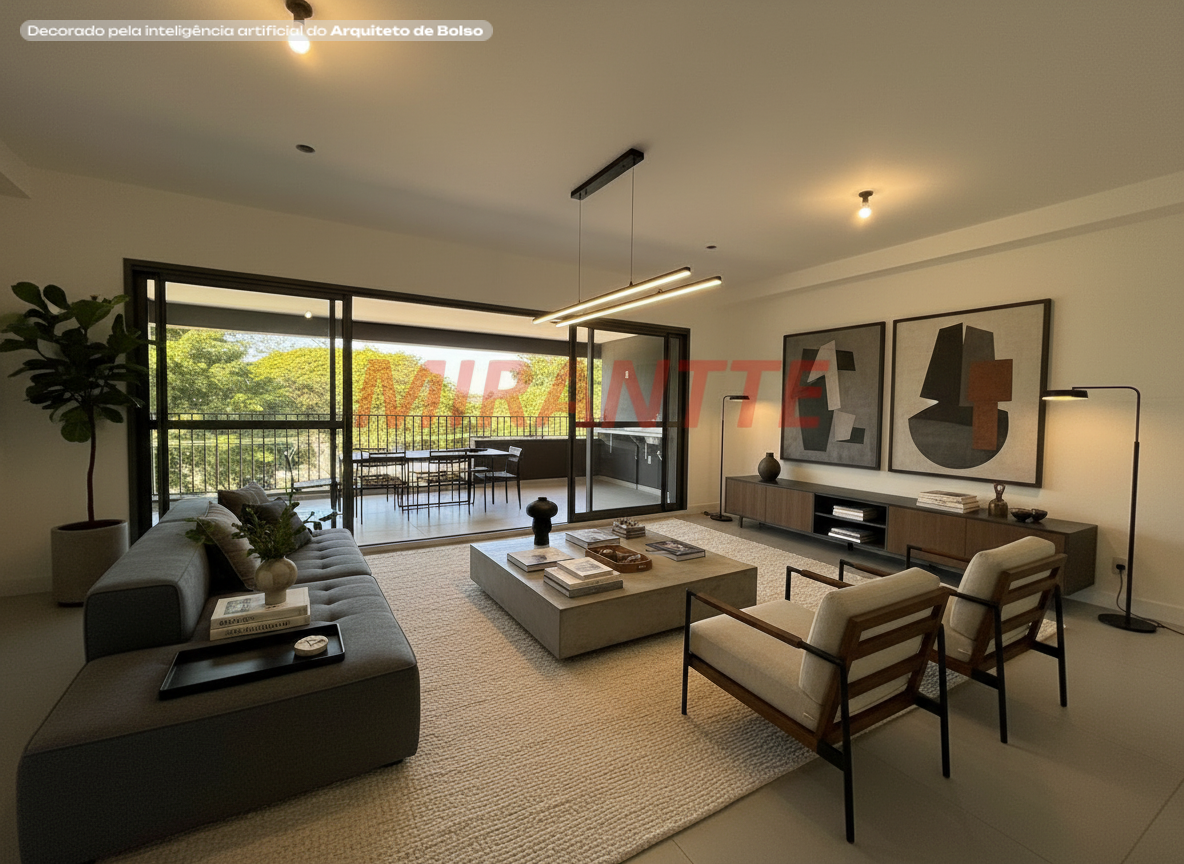 Apartamento de 150m² com 3 quartos em Santana