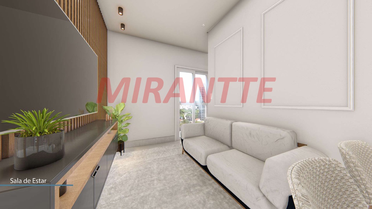 Apartamento de 48.9m² com 2 quartos em Vila Gustavo