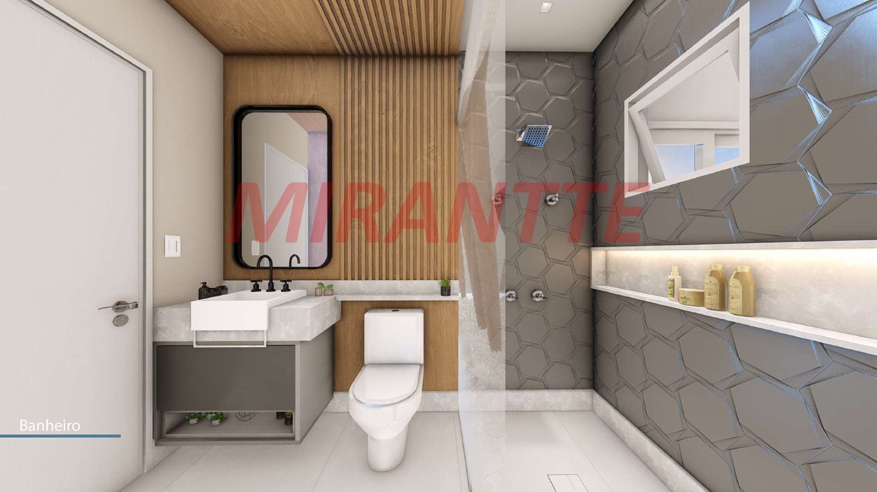 Apartamento de 48.9m² com 2 quartos em Vila Gustavo