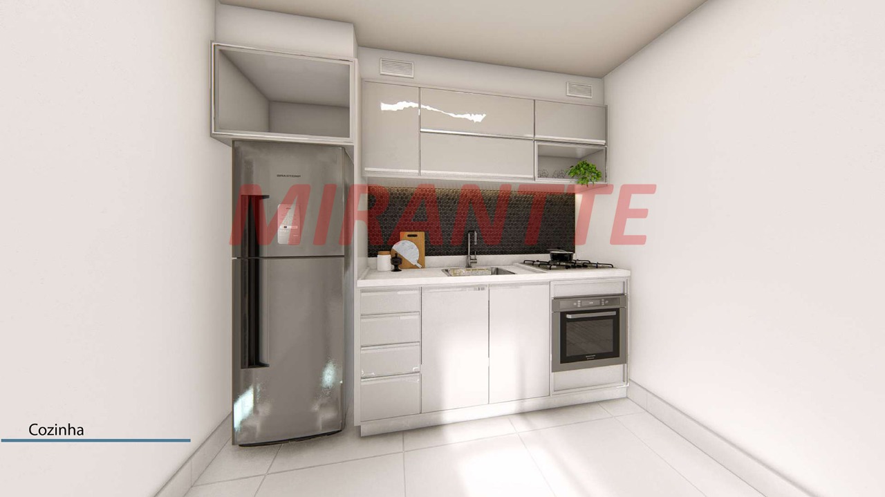 Apartamento de 59.7m² com 2 quartos em Vila Gustavo