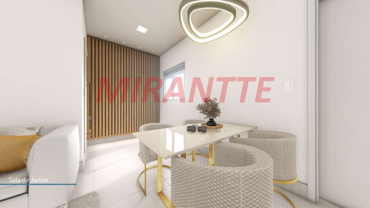Apartamento de 53.45m² com 2 quartos em Vila Gustavo