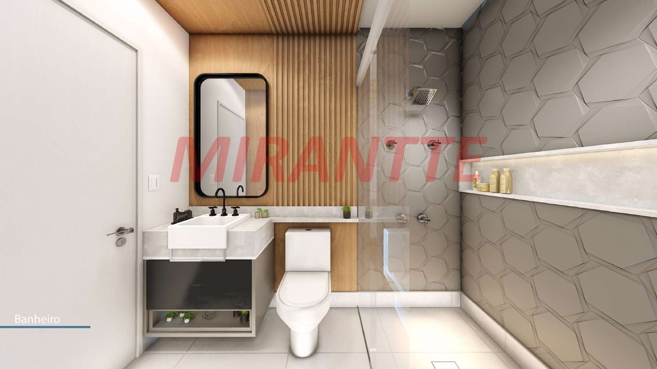 Apartamento de 53.45m² com 2 quartos em Vila Gustavo