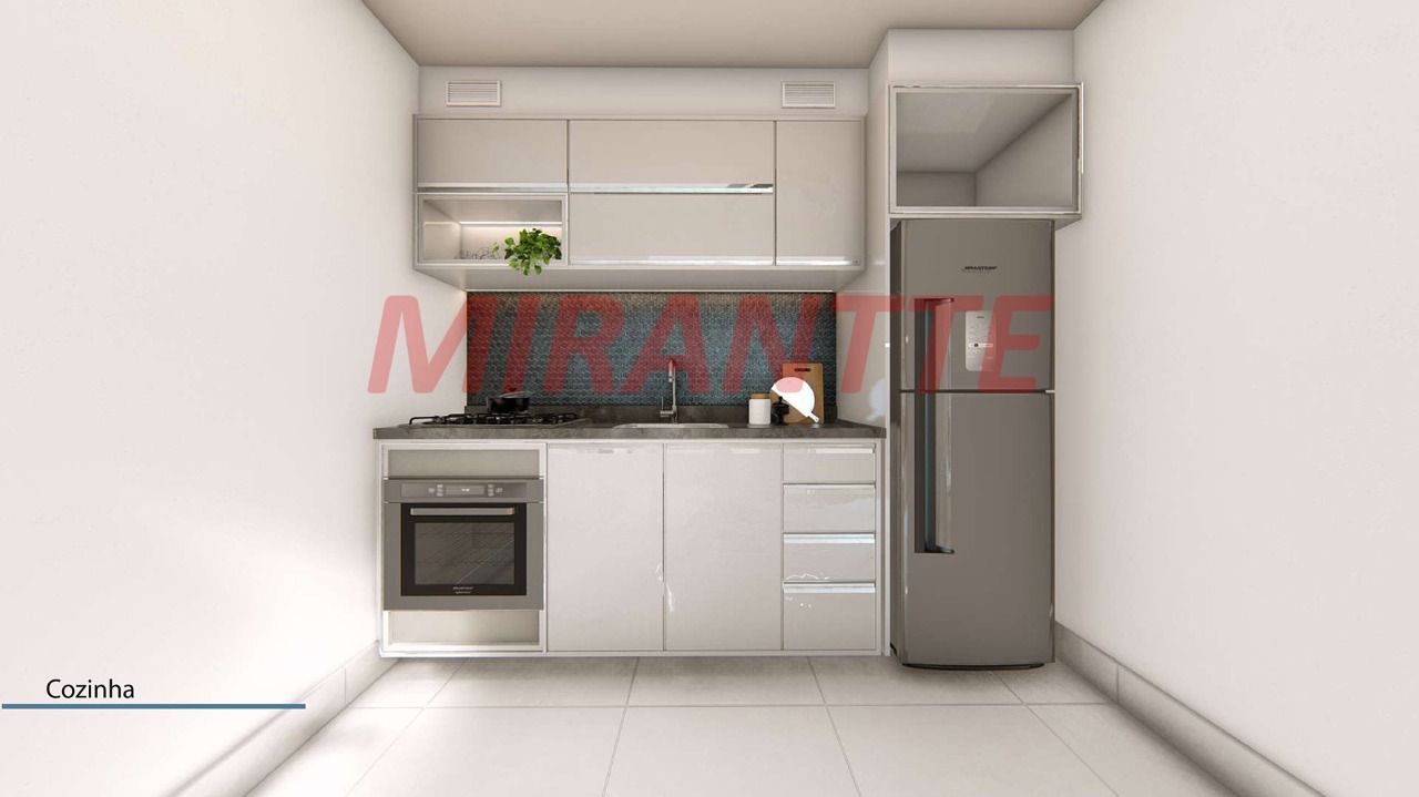 Apartamento de 53.45m² com 2 quartos em Vila Gustavo