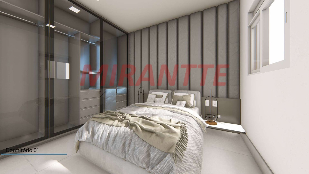 Apartamento de 53.45m² com 2 quartos em Vila Gustavo