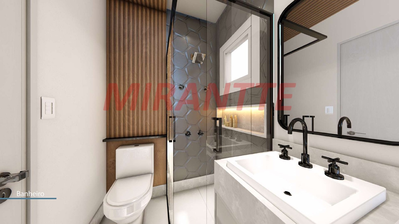 Apartamento de 44.4m² com 2 quartos em Vila Gustavo