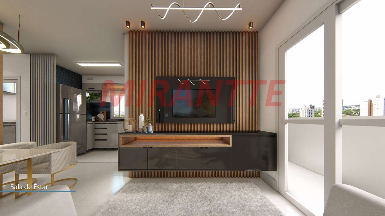 Apartamento de 44.4m² com 2 quartos em Vila Gustavo