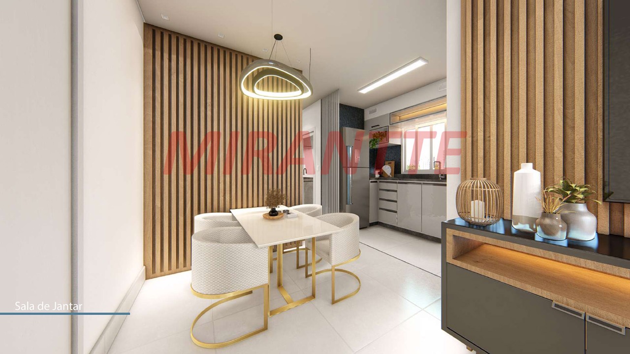 Apartamento de 44.4m² com 2 quartos em Vila Gustavo