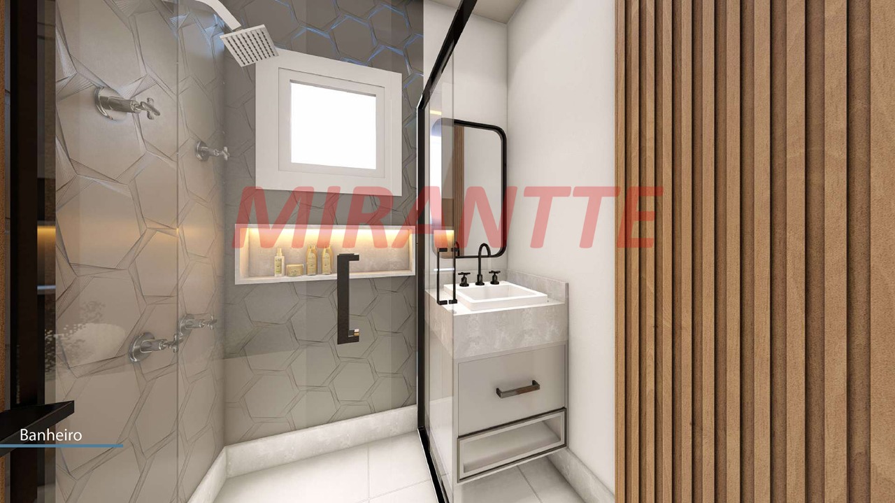 Apartamento de 44.4m² com 2 quartos em Vila Gustavo
