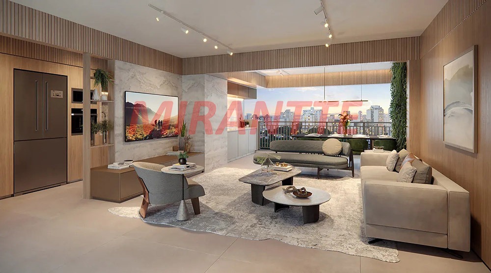 Apartamento de 127.76m² com 3 quartos em Vila Pauliceia