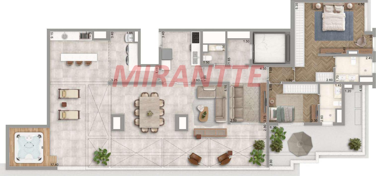 Apartamento de 170m² com 4 quartos em Vila Mariana