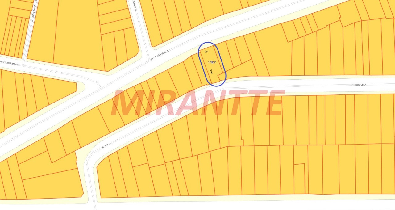 Terreno de 170m² em Vila Baruel
