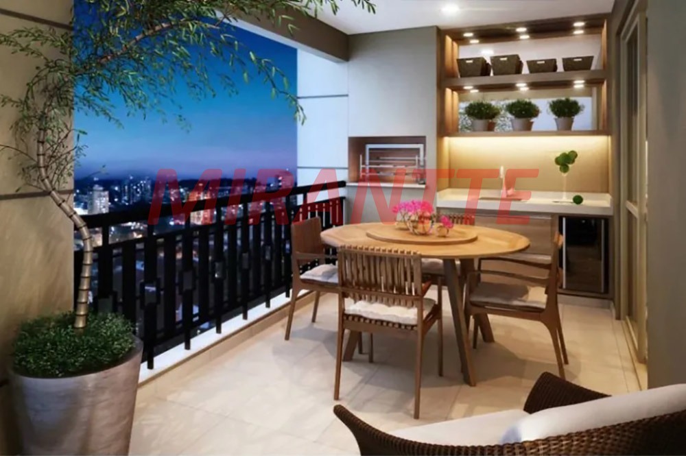 Apartamento de 76m² com 2 quartos em Santana