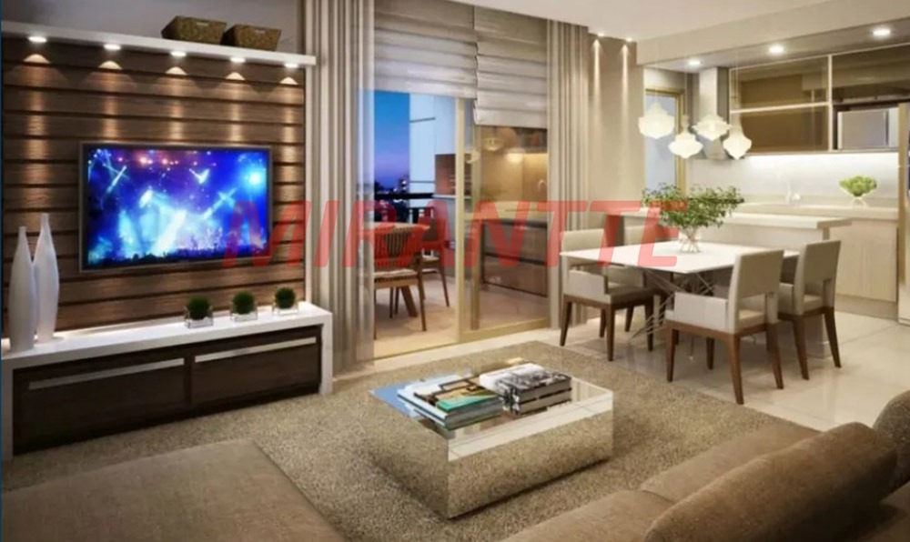 Apartamento de 76m² com 2 quartos em Santana