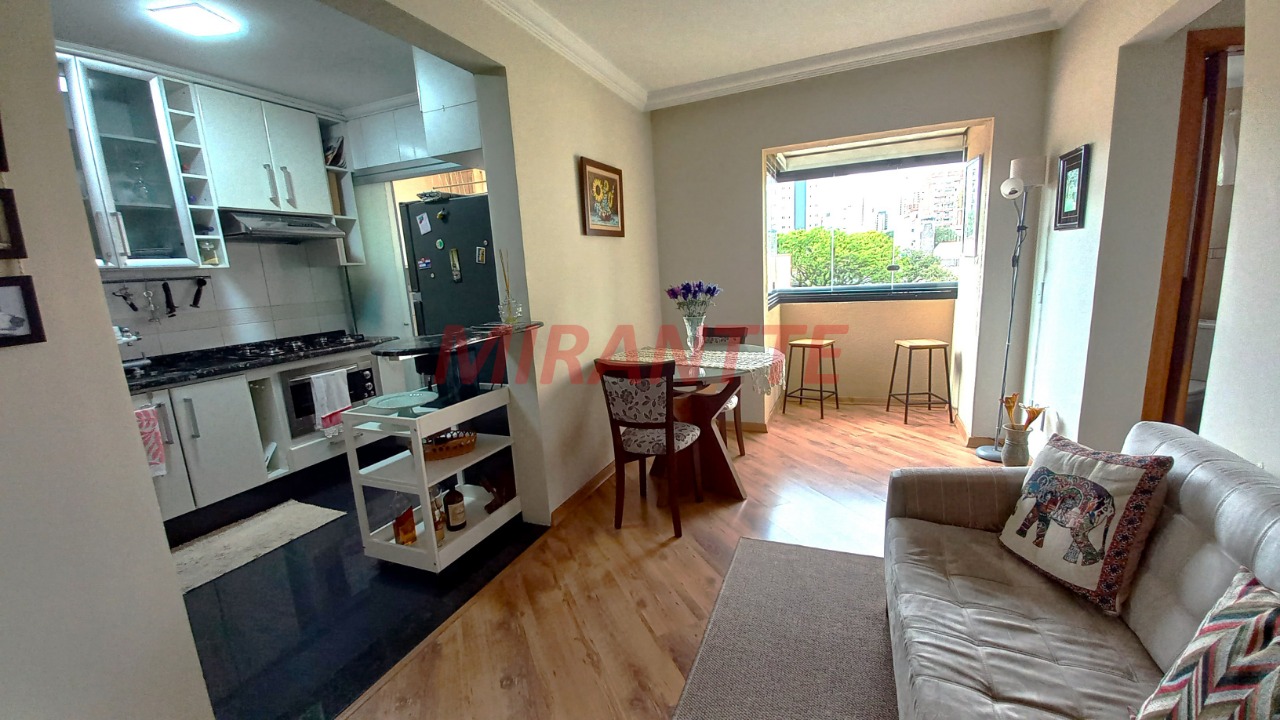 Apartamento de 53m² com 2 quartos em Santana