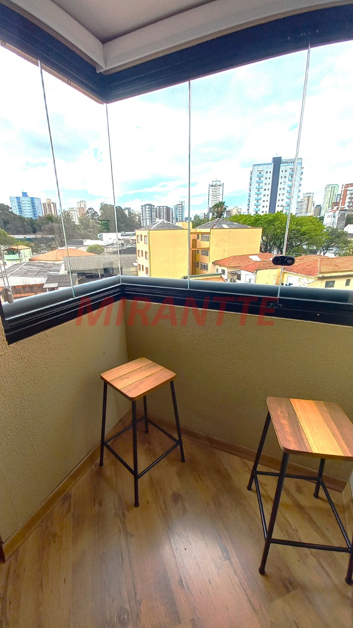 Apartamento de 53m² com 2 quartos em Santana