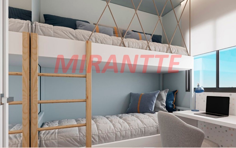 Apartamento de 54.81m² com 2 quartos em Vila Gustavo