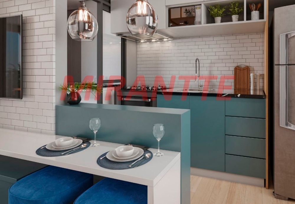 Apartamento de 54.81m² com 2 quartos em Vila Gustavo