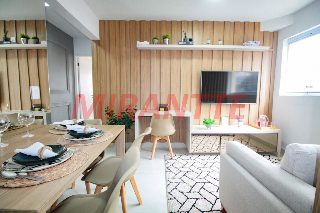 Apartamento de 37m² com 2 quartos em Santana