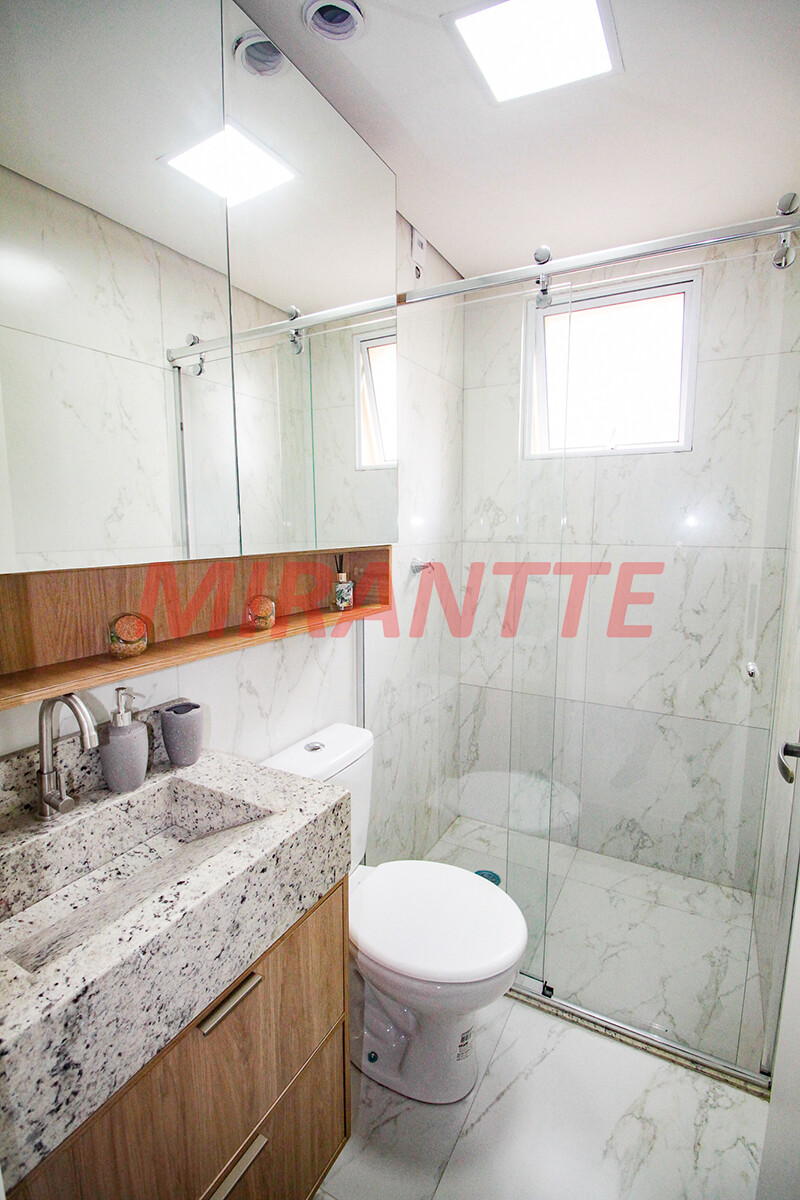 Apartamento de 37m² com 2 quartos em Santana