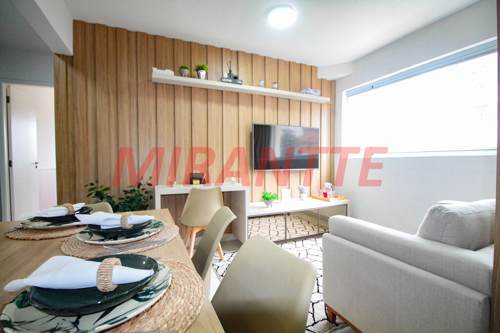 Apartamento de 37m² com 2 quartos em Santana