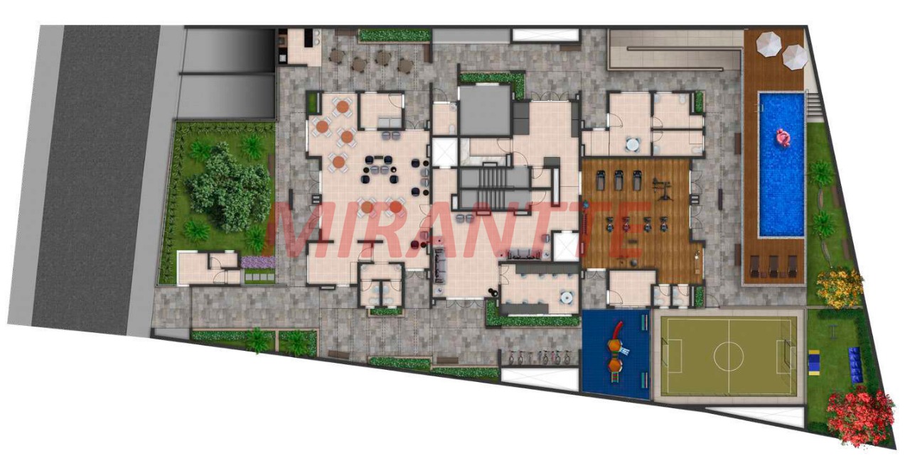 Apartamento de 58.24m² com 2 quartos em Chora Menino
