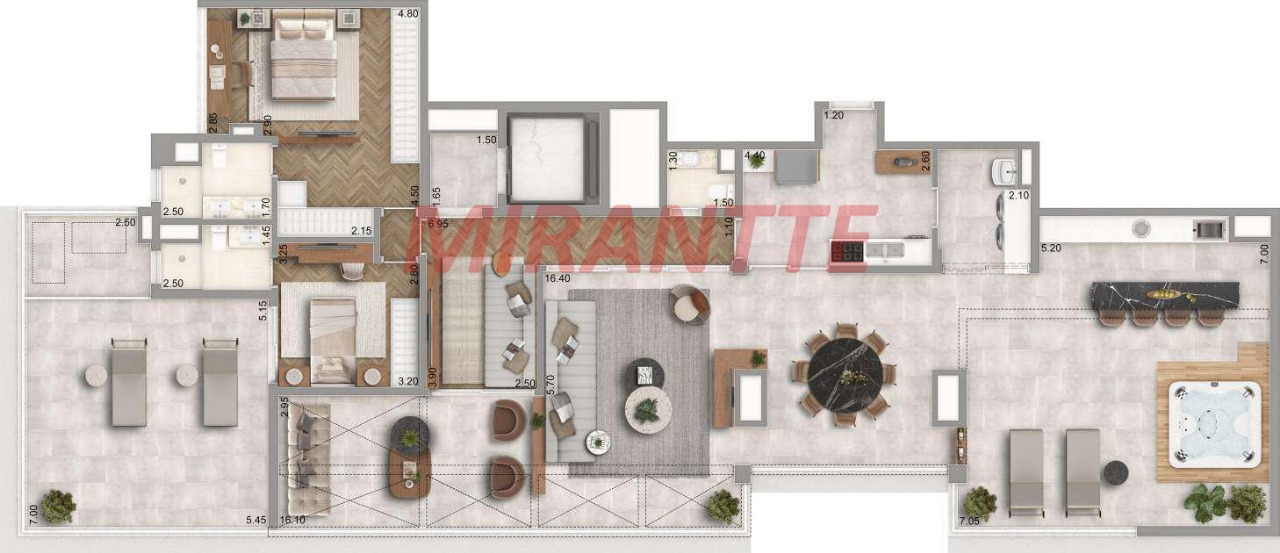 Apartamento de 178m² com 4 quartos em Vila Mariana